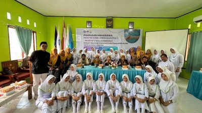 STIKES Marendeng Majene Lepas 29 Mahasiswa Kebidanan Praktik Klinik di PKM Sendana II dan Malunda