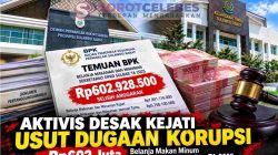 Aktivis Desak Kejati Usut Dugaan Korupsi Rp602 Juta Belanja Makan Minum Sekretariat DPRD Sulbar TA 2025