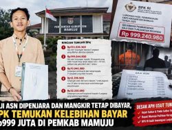 Gaji ASN Dipenjara dan Mangkir Tetap Dibayar, BPK Temukan Kelebihan Bayar Rp999 Juta di Pemkab Mamuju