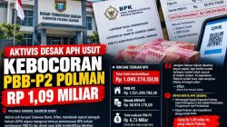 Aktivis Desak APH Usut Dugaan Kebocoran PBB-P2 Polman Rp1,09 Miliar