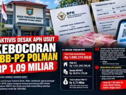 Aktivis Desak APH Usut Dugaan Kebocoran PBB-P2 Polman Rp1,09 Miliar