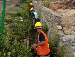 Cegah Banjir, PUPR Majene Normalisasi Drainase di Wilayah Lutang