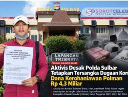 Aktivis Desak Polda Sulbar Segera Tetapkan Tersangka Dugaan Korupsi Dana Kerohaniawan Polman Rp 4,3 Miliar