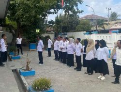 Apel Pagi Perkimtan Majene, Irfan Tekankan Disiplin dan Tanggung Jawab Pegawai